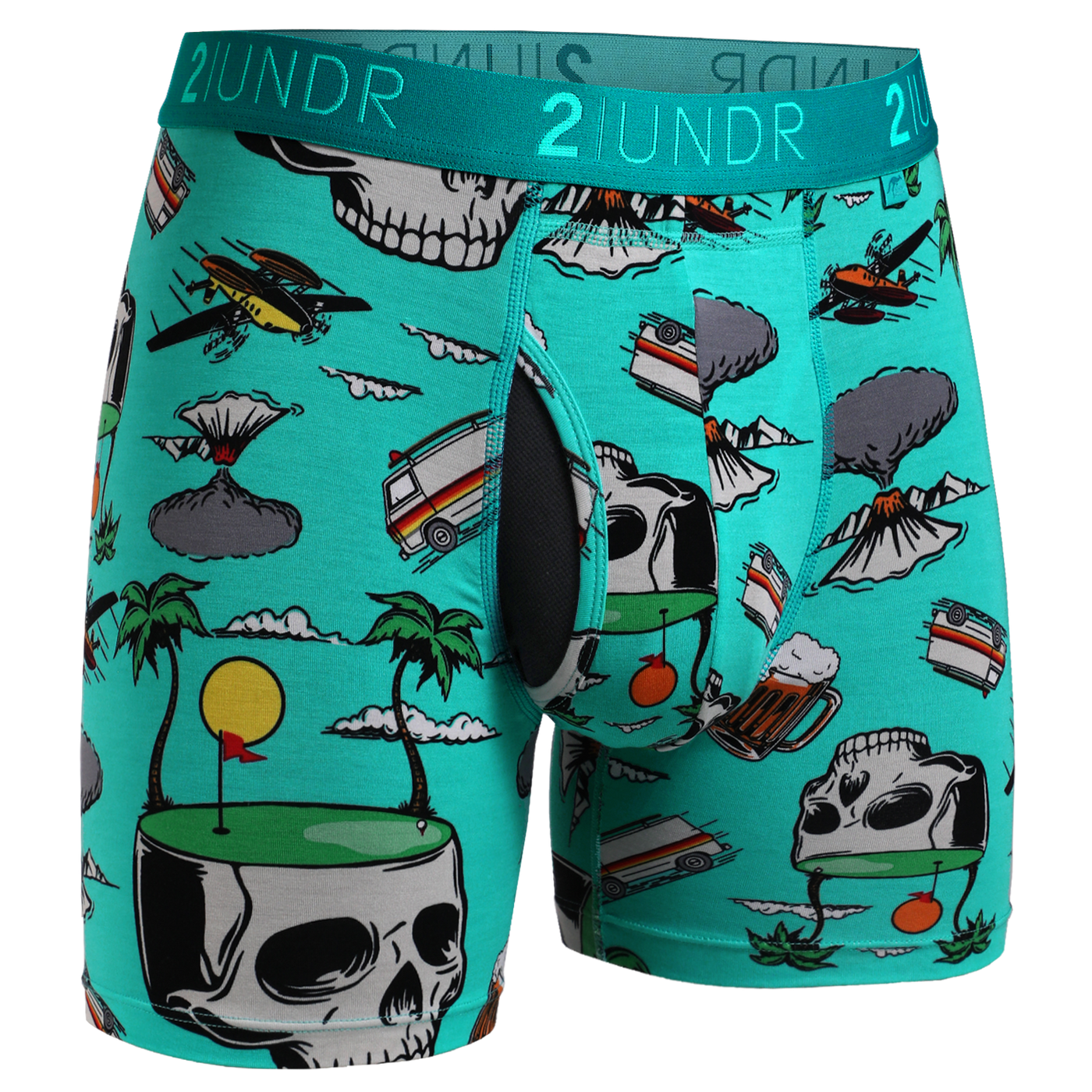 Swing Shift 6" Boxer Brief - Resort