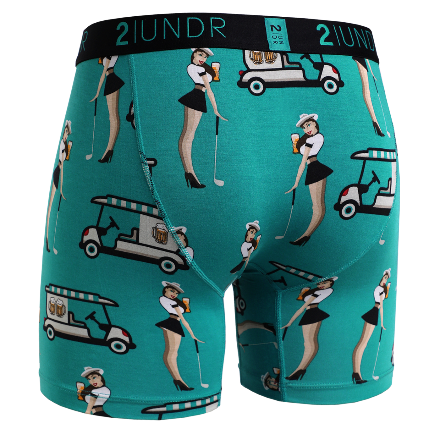 Swing Shift 6" Boxer Brief - Cart Girl