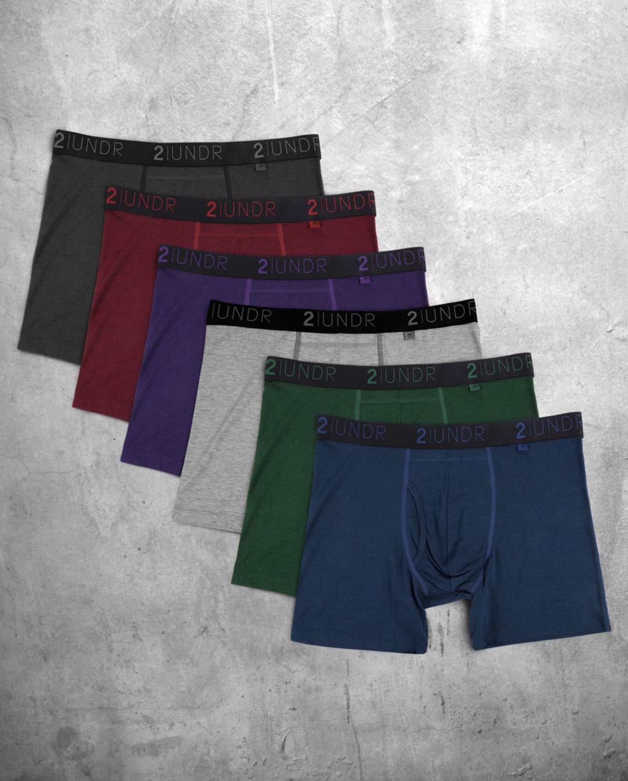 Swing Shift 6" Boxer Brief - Onyx