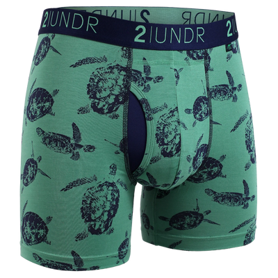 Swing Shift 6" Boxer Brief - 3 Pack Boxset - Friend/Turtle/Kitty